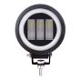 Allextreme EXR30F2 LED Fog Light Spot Beam 20W Projector Lens Heavy Duty Waterproof Driving Lamp for Motorcycle Bike Car SUV (2 Pcs, Red & White)