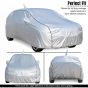 Allextreme HA7007 100% Tested Waterproof Car Body Cover Compatible with New Amaze, Old Amaze Custom Fit Dustproof UV Heat Resistant Indoor Outdoor Body Protection (Reflective Silver with Mirror)