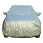 Allextreme MC7007 100% Tested Waterproof Car Body Cover Compatible with Maruti Suzuki Celerio Custom Fit Dustproof UV Heat Resistant Indoor Outdoor Body Protection (Reflective Silver with Mirror)
