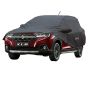 Allextreme MXL67004 Car Body Cover Compatible with Maruti Suzuki XL6 Custom Fit Dustproof UV Heat Resistant Indoor Outdoor Body Protection (Grey with Mirror)