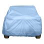 Allextreme MXL67006 Car Body Cover Compatible with Maruti Suzuki XL6 Custom Fit Dustproof UV Heat Resistant Indoor Outdoor Body Protection (Blue with Mirror)