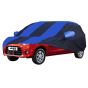 Allextreme M85002 Car Body Cover Compatible with Maruti Suzuki Alto 800 Custom Fit Dustproof UV Heat Resistant Indoor Outdoor Body Protection (Navy Blue & Blue with Mirror)