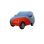 Allextreme MR5001 Car Body Cover Compatible with Mahindra Reva Custom Fit Dustproof UV Heat Resistant Indoor Outdoor Body Protection (Blue with Mirror)