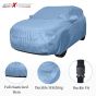 Allextreme CB5001 Car Body Cover Compatible with Chevrolet Beat Custom Fit Dustproof UV Heat Resistant Indoor Outdoor Body Protection (Blue with Mirror)