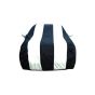 Allextreme CB5005 Car Body Cover Compatible with Chevrolet Beat Custom Fit Dustproof UV Heat Resistant Indoor Outdoor Body Protection (Navy Blue & White with Mirror)