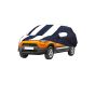 Allextreme MPU5005 Car Body Cover Compatible with Maruti Suzuki S-Presso Custom Fit Dustproof UV Heat Resistant Indoor Outdoor Body Protection (Navy Blue & White with Mirror)