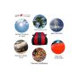 Allextreme MCU5004 Car Body Cover Compatible with Maruti Suzuki Celerio Custom Fit Dustproof UV Heat Resistant Indoor Outdoor Body Protection (Navy Blue & Red with Mirror)