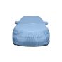 Allextreme NZV5001 Car Body Cover Compatible with New Jazz Custom Fit Dustproof UV Heat Resistant Indoor Outdoor Body Protection (Blue with Mirror)