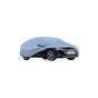 Allextreme HVK5001 Car Body Cover Compatible with Hyundai Verna Custom Fit Dustproof UV Heat Resistant Indoor Outdoor Body Protection (Blue with Mirror)