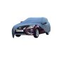 Allextreme NSE5001 Car Body Cover Compatible with Nissan Sunny Custom Fit Dustproof UV Heat Resistant Indoor Outdoor Body Protection (Blue with Mirror)