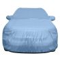 Allextreme SLE5001 Car Body Cover Compatible with Skoda Laura Custom Fit Dustproof UV Heat Resistant Indoor Outdoor Body Protection (Blue with Mirror)