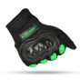 Allextreme Probiker Protective Full Finger Gloves Anti-Skid Surface Breathable Bike Riding Glove for Motorcycle Cycling Climbing Mountaineering Hiking (XL, Green)