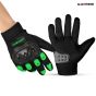 Allextreme Probiker Protective Full Finger Gloves Anti-Skid Surface Breathable Bike Riding Glove for Motorcycle Cycling Climbing Mountaineering Hiking (L, Green)