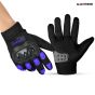 Allextreme Probiker Protective Full Finger Gloves Anti-Skid Surface Breathable Bike Riding Glove for Motorcycle Cycling Climbing Mountaineering Hiking (XL, Blue)