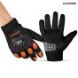 Allextreme Probiker Protective Full Finger Gloves Anti-Skid Surface Breathable Bike Riding Glove for Motorcycle Cycling Climbing Mountaineering Hiking (L, Orange)