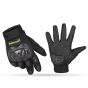 Allextreme Probiker Protective Full Finger Gloves Anti-Skid Surface Breathable Bike Riding Glove for Motorcycle Cycling Climbing Mountaineering Hiking (XXL, Black)