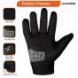 Allextreme Probiker Protective Full Finger Gloves Anti-Skid Surface Breathable Bike Riding Glove for Motorcycle Cycling Climbing Mountaineering Hiking (XL, Orange)
