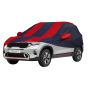 Allextreme KSG5004 Car Body Cover Compatible with Kia Sonet Custom Fit Dustproof UV Heat Resistant Indoor Outdoor Body Protection (Navy Blue & Red with Mirror)