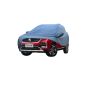 Allextreme MHZ5001 Car Body Cover Compatible with MG Hector Custom Fit Dustproof UV Heat Resistant Indoor Outdoor Body Protection (Blue with Mirror)