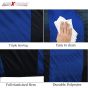 Allextreme MBZ5002 Car Body Cover Compatible with Mahindra Bolero Custom Fit Dustproof UV Heat Resistant Indoor Outdoor Body Protection (Navy Blue & Blue with Mirror)
