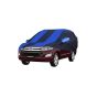 Allextreme IOY5002 Car Body Cover Compatible with Innova old Custom Fit Dustproof UV Heat Resistant Indoor Outdoor Body Protection (Navy Blue & Blue with Mirror)