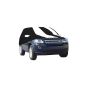Allextreme LLB5006 Car Body Cover Compatible with Land Rover Free Lander-2 Custom Fit Dustproof UV Heat Resistant Indoor Outdoor Body Protection (Black & White with Mirror)