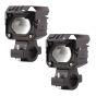 Allextreme EX20RS2 LED Fog Light Spot Beam Projector Lens Heavy Duty Waterproof Driving Lamp for Motorcycle Bike Car SUV (20W, 2 PCs)