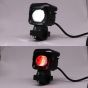Allextreme EX20RS2 LED Fog Light Spot Beam Projector Lens Heavy Duty Waterproof Driving Lamp for Motorcycle Bike Car SUV (20W, 2 PCs)