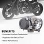 AllExtreme EXCBS3 Carburetor Assembly to Boost Engine Performance Durable Auto Accessory Compatible with BS3 Bikes