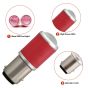 Allextreme BAY15D 1157 LED Parking Bulb 5W Universal Ultra-Bright Brake Tail Light for Car (Red, 2 Pcs)