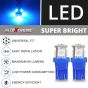 Allextreme EX5P001 T10 Led Parking Light 5 SMD Car Interior Pilot Licence Plate Dome Bulb for Bike/Motorcycle and Cars (Blue, 1W)