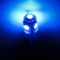 Allextreme EX5P001 T10 Led Parking Light 5 SMD Car Interior Pilot Licence Plate Dome Bulb for Bike/Motorcycle and Cars (Blue, 1W)