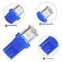 Allextreme EX5P001 T10 Led Parking Light 5 SMD Car Interior Pilot Licence Plate Dome Bulb for Bike/Motorcycle and Cars (Blue, 1W)
