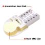 Allextreme EXT001 Universal T10 LED Parking Light 5630 CMD Super Bright Interior Pilot License Plate Dome Indicator Lamp Bulb for Car Bike and Motorcycle (2W, Ice Blue, 2 Pcs)