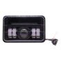 Allextreme EXSS01S LED Headlight Lamp Universal Waterproof Off Road Driving CREE LED Fog Light for Bike, Jeep and Cars (White, Pack - 1)