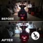 AllExtreme EXSRS1 H4 LED Headlight Bulb with Cooling Fan 36W Head lamp Conversion Kit for Bike Car SUV and Motorcycles (Pack - 1)
