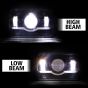 Allextreme EXSS01R 3 LED Headlight Lamp Universal Waterproof Off Road Driving CREE LED Fog Light for Bike, Jeep and Cars (PACK - 1)