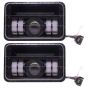 Allextreme EXSS02S LED Headlight Lamp Universal Waterproof Off Road Driving CREE LED Fog Light for Bike, Jeep and Cars (White, Pack - 2)