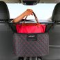 Allextreme EX-IT-01-R Trunk Organizer Backseat Large Anti-Slip Storage Hanging Utility Tool Space Saver Bag for Cars, SUVs & Trucks (Red)