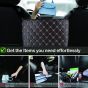 Allextreme EX-IT-01-BG Trunk Organizer Backseat Large Anti-Slip Storage Hanging Utility Tool Space Saver Bag for Cars, SUVs & Trucks (Brown)