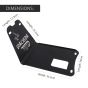 AllExtreme EX099S Heavy Duty Bash Plate or Engine Crash Guard Plates for Bullet Motorcycle Classic 350 and 500