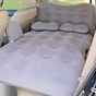Allextreme M1 Multifunctional Inflatable Car Bed Mattress Universal Car Back Seat for Baby Travel Air Inflation with Two Air Pillows, Car Air Pump and Repair Kit (Grey)