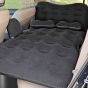 Allextreme M1 Multifunctional Inflatable Car Bed Mattress Universal Car Back Seat Travel Air Inflation with Two Air Pillows, Car Air Pump and Repair Kit (Black)