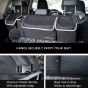 Allextreme Nylon It-09 Trunk Organizer Backseat Large Anti-Slip Storage Hanging Utility Tool Space Saver Bag For Cars, Suvs & Trucks (Black)