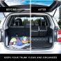 Allextreme Nylon It-09 Trunk Organizer Backseat Large Anti-Slip Storage Hanging Utility Tool Space Saver Bag For Cars, Suvs & Trucks (Black)