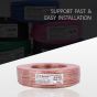 AllExtreme 23/36 TPW (TP) Speaker Wire True Spec And Soft Touch Speaker Audio Cable Great Use for Car Speakers, Stereos, Home Theater Speakers (Copper, 30 Mtrs)