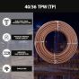 AllExtreme 40/36 TPW (TP) Speaker Wire True Spec And Soft Touch Speaker Audio Cable for Car, Stereos, Home Theater (Copper, 90 Mtrs)