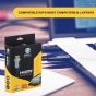 Allextreme HDMI Cable 2.0 for HD Quality Video Compatible with Computers Laptops TV Projectors AVR 1.5mtr (Black)