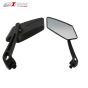 AllExtreme EXNBS02 Universal Rear View for Motorcycle, Side Mirrors (Pack of 2, Black)