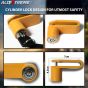 AllExtreme EXMDC1 Heavy Duty Disc Brake Lock Anti Theft Stainless Steel 8mm Pin Wheel Locking Security Lock for Bike and Motorcycle (Color may Vary)